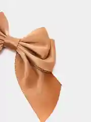 Шоколадный бант упаковочный из атласной ленты