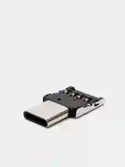 Бежевый otg переходник с Micro USB, OTG Type C на USB, ОТГ