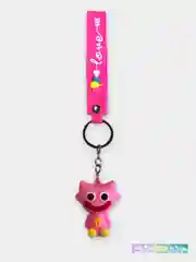 Розовый брелок-игрушка Huggy Wuggy
