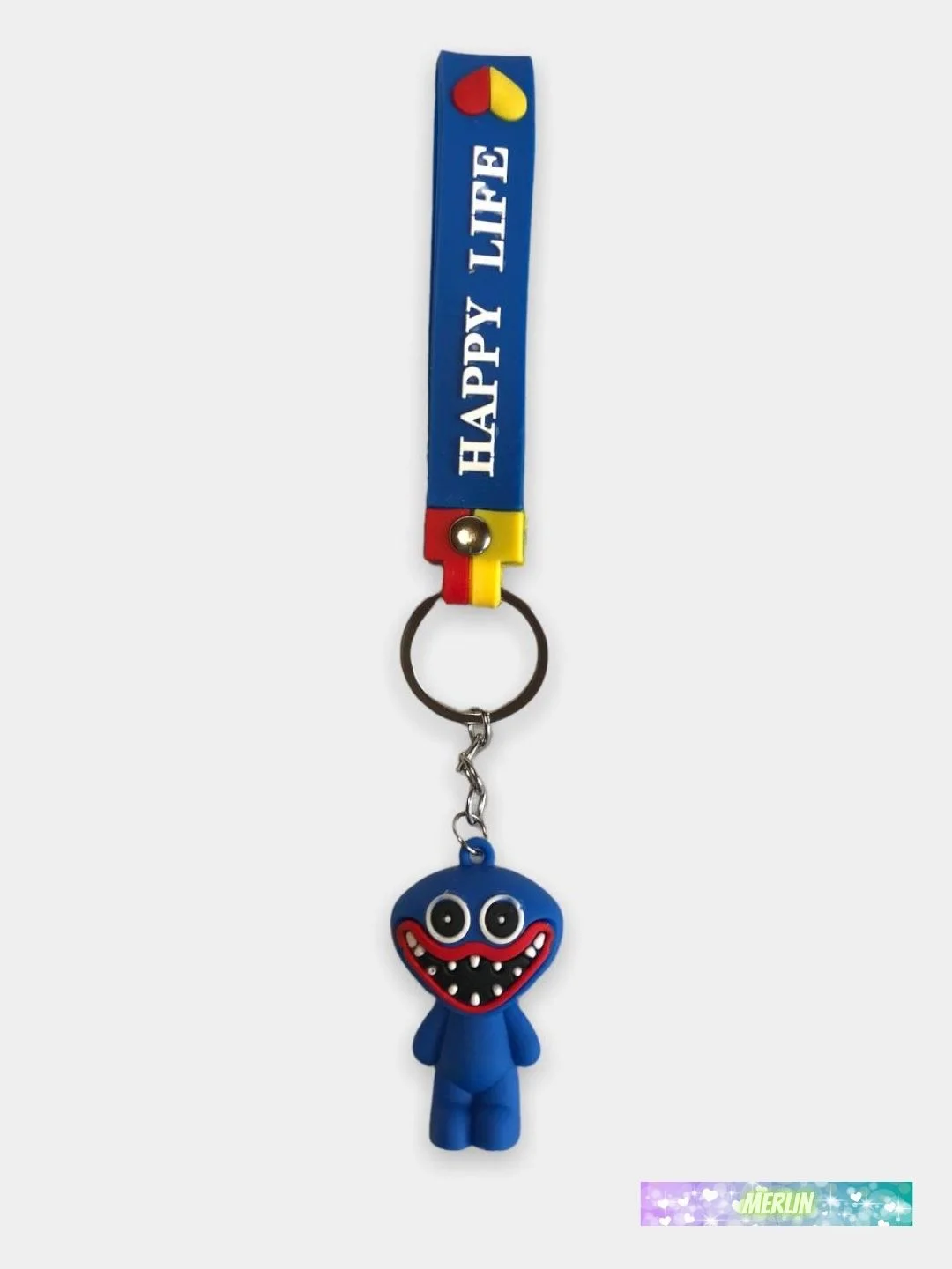 Синий брелок-игрушка Huggy Wuggy