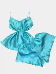 Пижама женская, шелковая