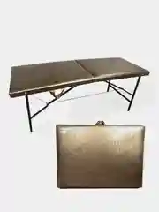 Золотой массажный стол, 180 х 60 см