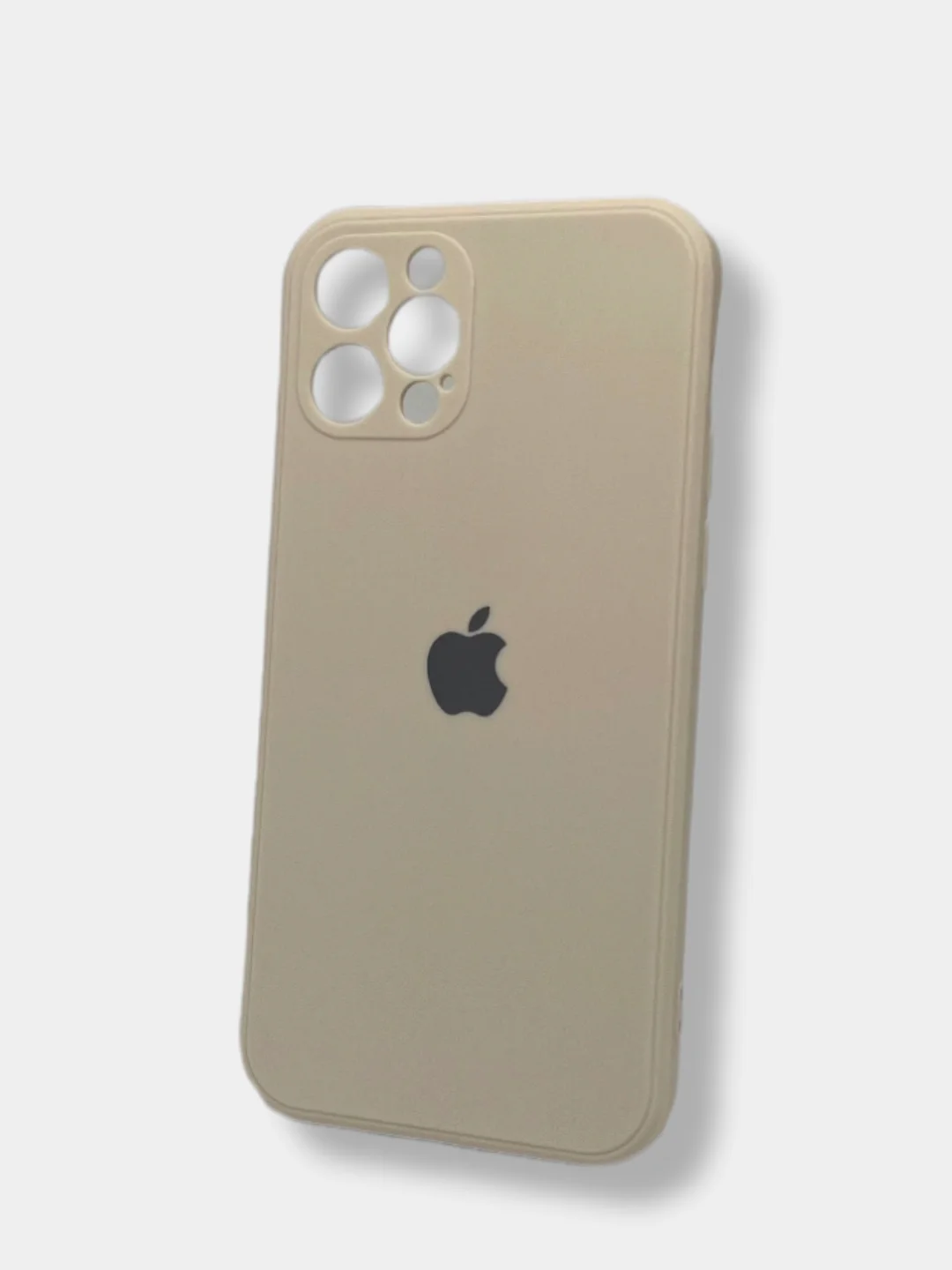 Бежевый чехол для iPhone 12 mini / 12 / 12 Pro / 12 Pro Max / 11 / 11 Pro / 11 Pro Max / X / XS