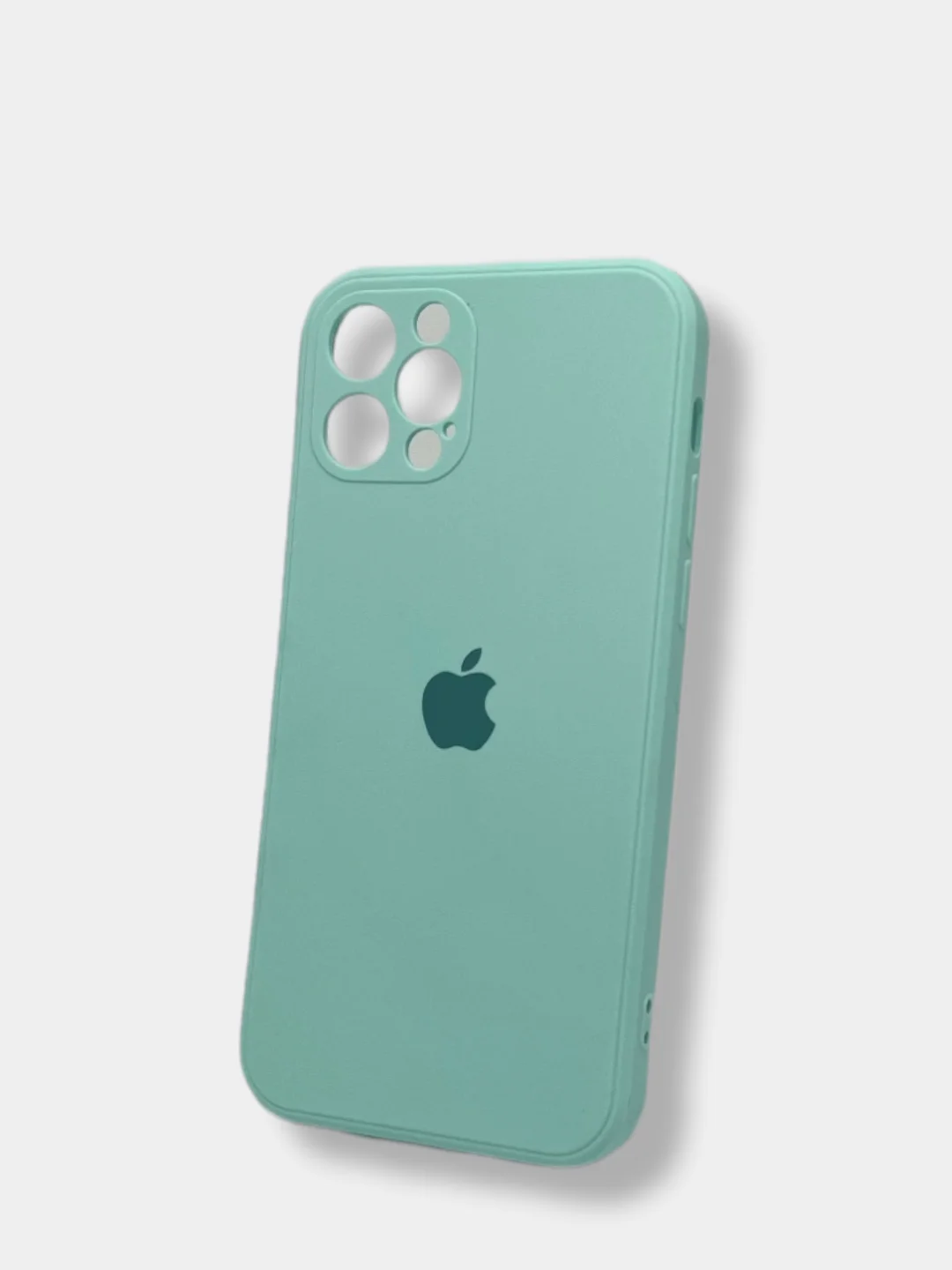 Бирюзовый чехол для iPhone 12 mini / 12 / 12 Pro / 12 Pro Max / 11 / 11 Pro / 11 Pro Max / X / XS