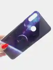 Багровый чехол для Huawei Honor 8A, Y6 2019, Honor 9X Lite