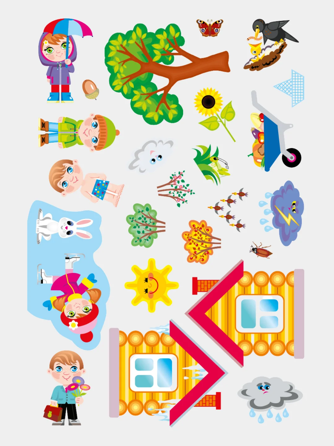 Алый развивающая магнитная игра, 3+