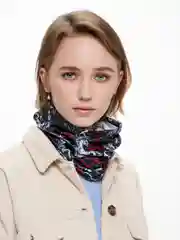 Черный балаклава утеплённая