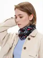 Черный балаклава утеплённая