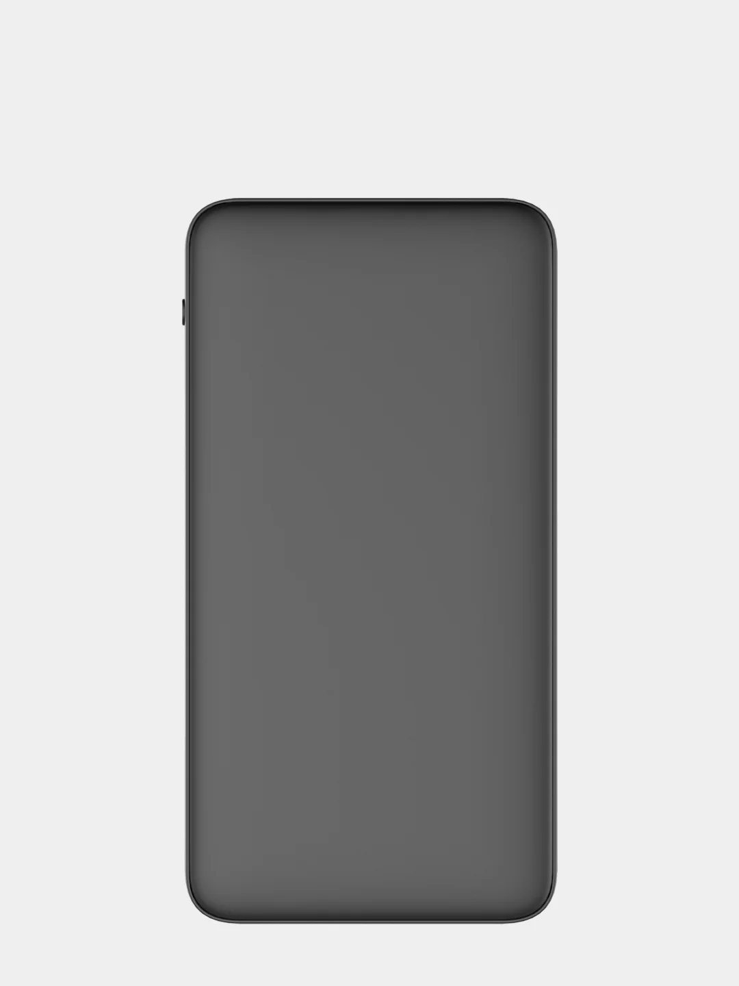 Черный внешний аккумулятор powerbank 10000 mAh
