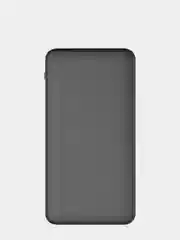 Черный внешний аккумулятор powerbank 10000 mAh