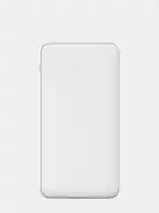 Белый внешний аккумулятор powerbank 10000 mAh