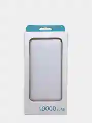 Белый внешний аккумулятор powerbank 10000 mAh