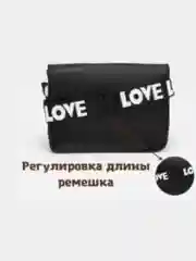 Черный сумочка для девочек на плечо/Детский клатч/Сумка на плечо/Сумка детская