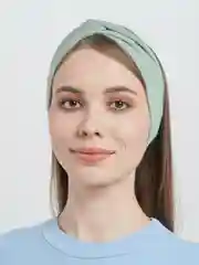 Приглушённый хаки повязка на голову, широкая