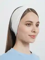Молочный повязка на голову, широкая
