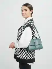 Зелёный хаки сумка женская через плечо