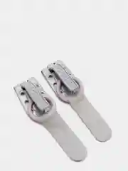 Серый шубные крючки, 2 шт