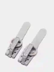 Серый шубные крючки, 2 шт