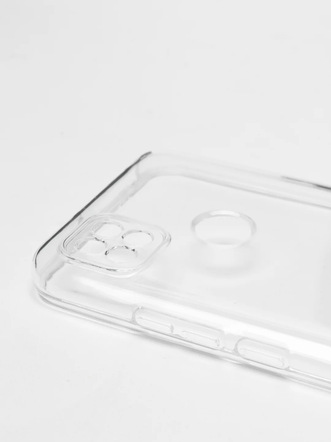 Плотный чехол на Xiaomi Redmi 9C/9C NFC/10A, с защитой камеры, 1.5 мм, силикон прозрачный