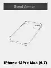 Чехол для IPhone 12Pro Max (6.7) Противоударный прозрачный силиконовый