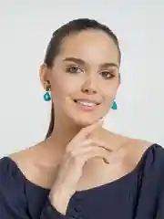 Серьги из смолы
