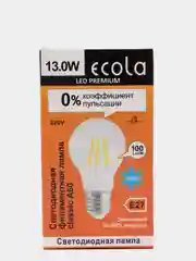 Светодиодная филаментная лампа А60 Ecola 13Вт Е27  LED Premium