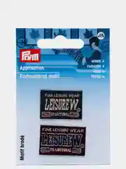 Аппликация "Leisure Wear", джинсовый ярлык, 20*28 мм, 2 шт. Prym