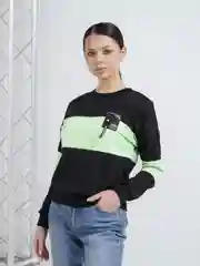 Зеленый свитшот женский Свобода lovetex.store