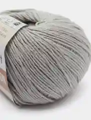 Серый пряжа YarnArt Baby cotton, 50 г, 165 м, акрил и хлопок