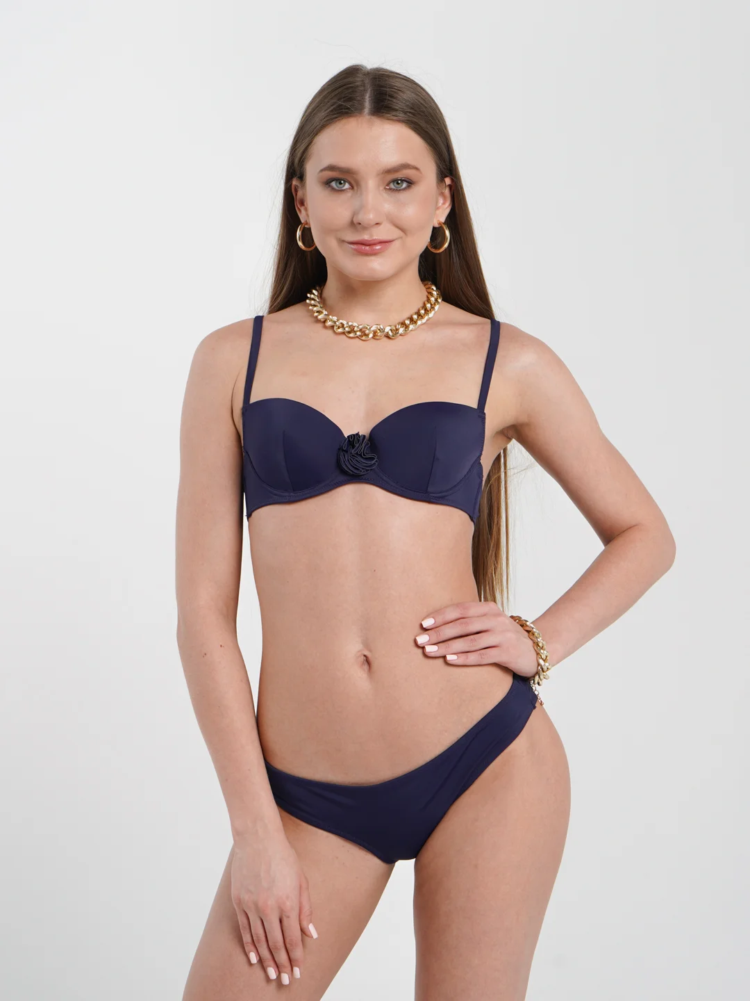Синий купальник женский Infinity Lingerie