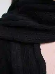 Черный шарф женский DIAMD