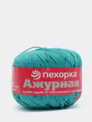 Морской пряжа Ажурная Пехорка Мерсеризованный хлопок-100%, 50 г 280 м