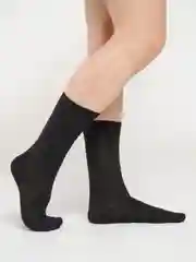 Черный носки, высокие унисекс, 20 цветов