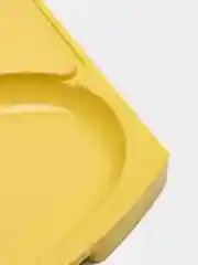 Желтый разделочная доска с лотком для продуктов