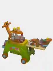 Игровой набор 3 в 1, Кухня, каталка, чемоданчик