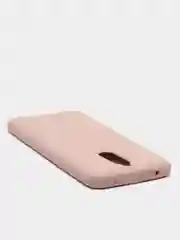 Бежевый чехол с бархатом внутри для Xiaomi Redmi 8