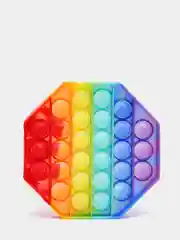 Подставка под горячее + сенсорная игрушка антистресс "Pop it - Вечная пупырка" поп ит