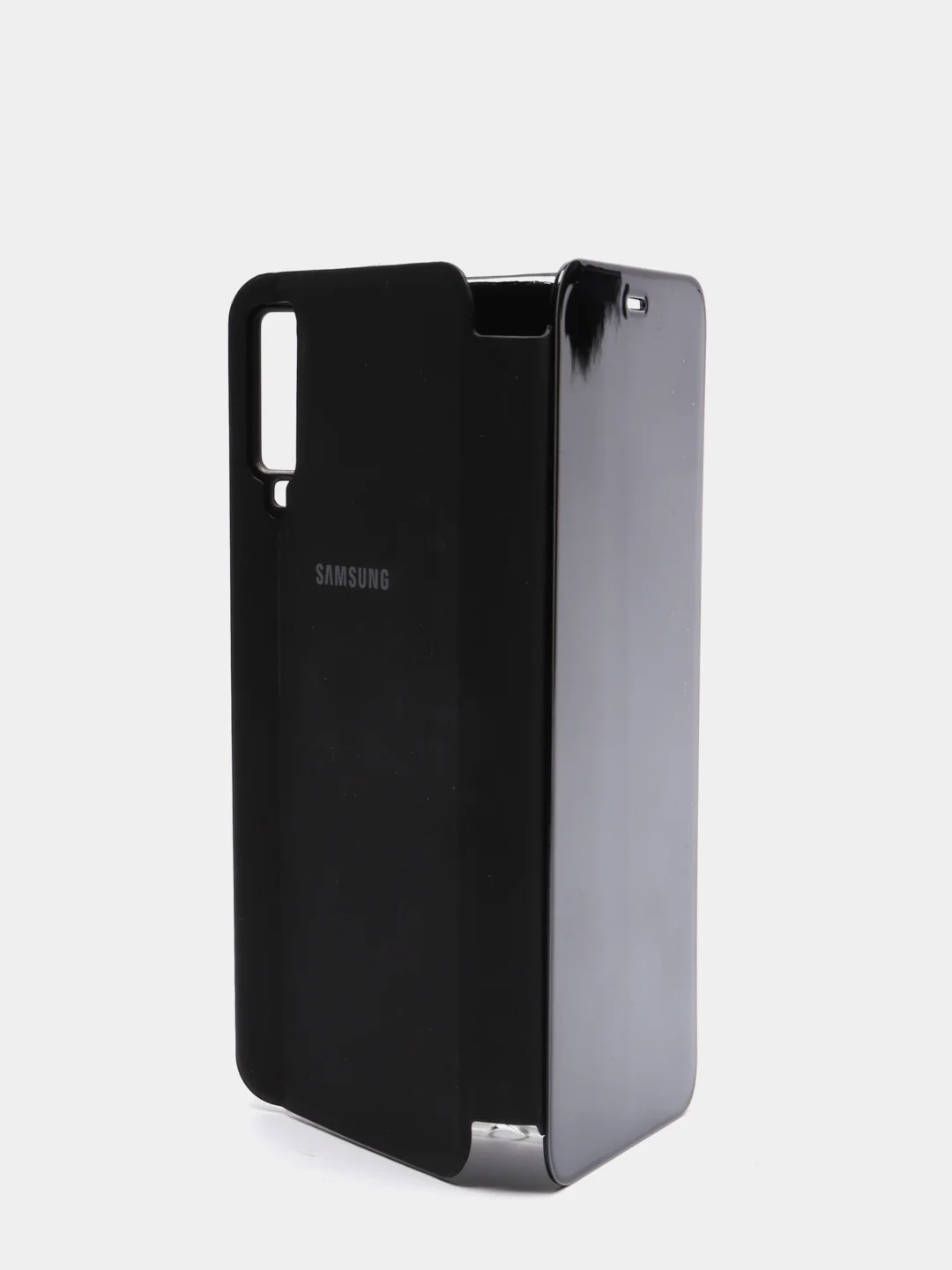 Хром чехол-книжка Samsung A7 2018