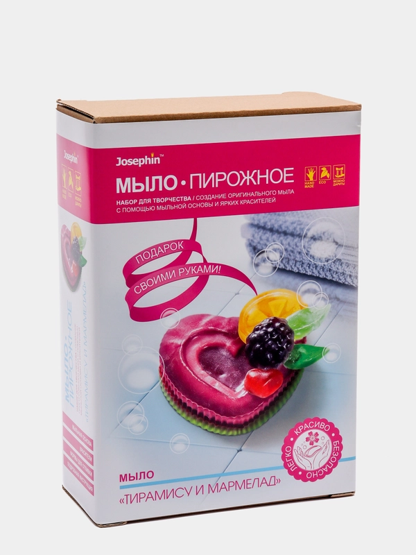 981204 Мыло - пирожное Тирамису и мармелад