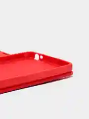 Красный чехол книжка/флип SONY E5