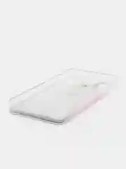 Алый чехол переливашка с жидкими блёсточками SAMSUNG M21
