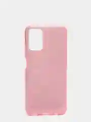 Розовый чехол блестящий Samsung A03s