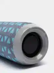 Бирюзовый портативная колонка LuazON LAB-51, 6 Вт, 600 мАч, AUX, microSD, USB, серо-бирюзовая