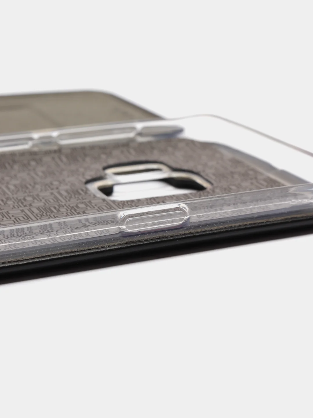 Черный чехол книжка на SAMSUNG S9
