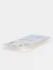 Кремовый чехол переливашка с жидкими блёсточками SAMSUNG M21