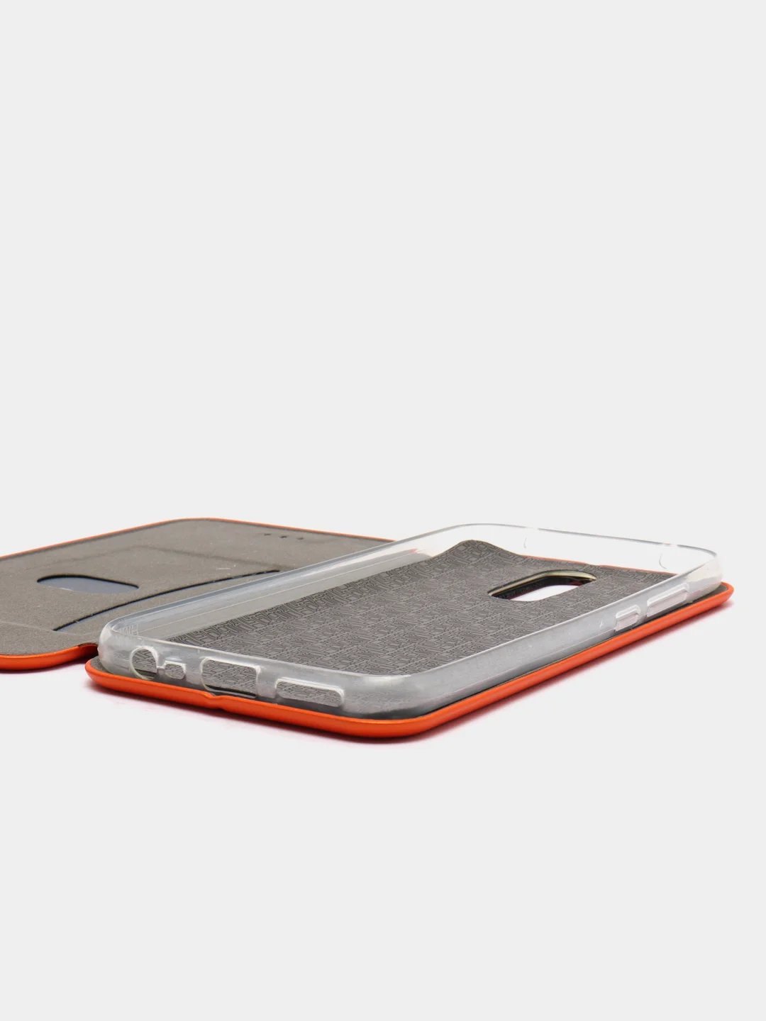 Оранжевый чехол-книжка для XIAOMI Redmi 8 / REDMI 8A