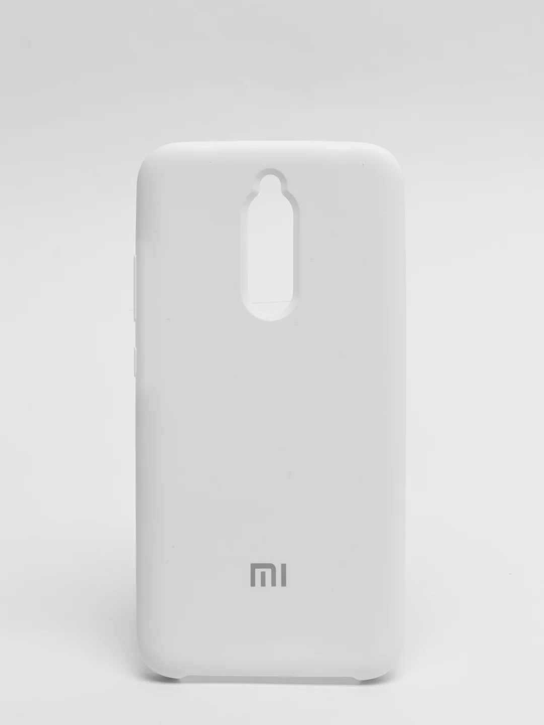 Белый чехол с бархатом внутри для Xiaomi Redmi 8