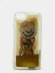 Желтый чехол переливашка iPhone 7, iPhone 8, SE2