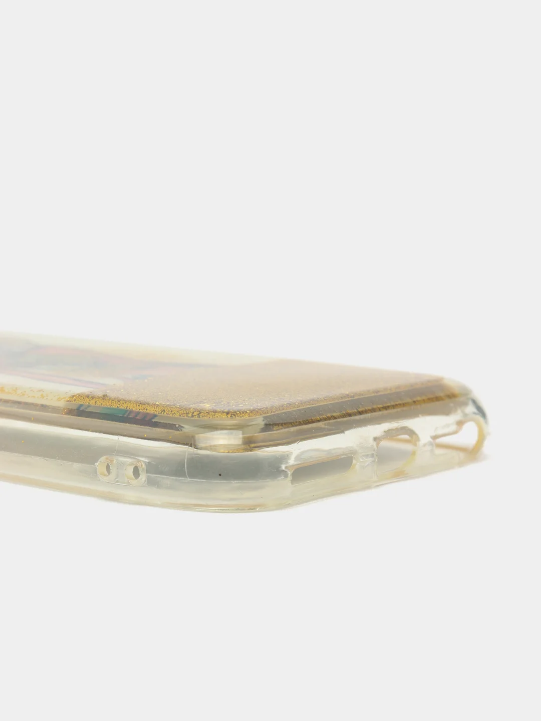 Желтый чехол переливашка iPhone 7, iPhone 8, SE2