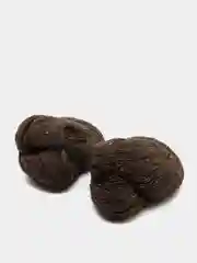 Коричневый пряжа из овечьей шерсти 2 штуки, 200 г
